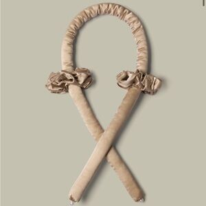 Heatless Silk Curling Headband And Scrunchie Set